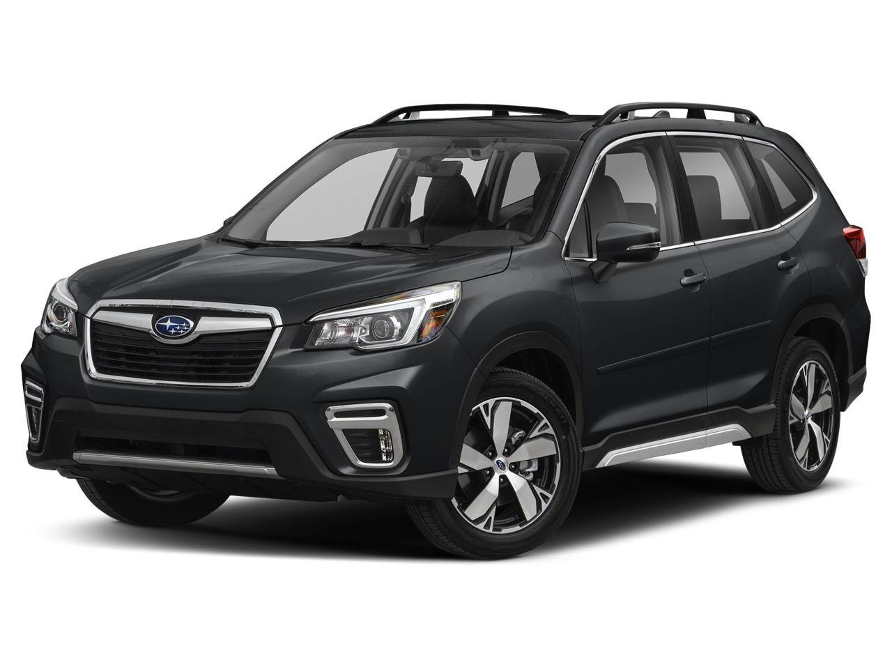 2020 Subaru Forester Touring in Magnetite Gray Metallic — front three-quarter view