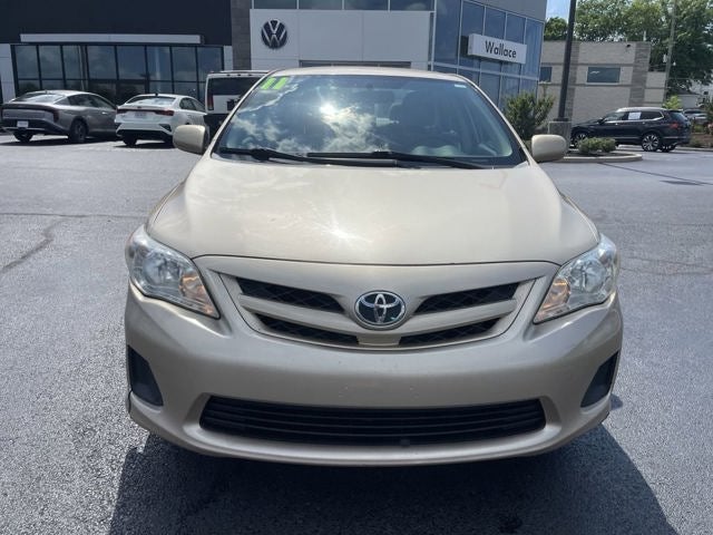 2011 Toyota Corolla — side profile view