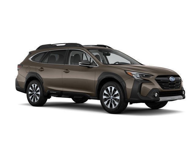 2024 Subaru Outback Limited in Brilliant Bronze Metallic — front three-quarter view