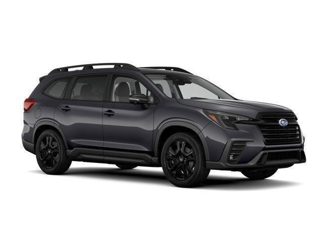2023 Subaru Ascent Onyx Edition in Magnetite Gray Metallic — front three-quarter view